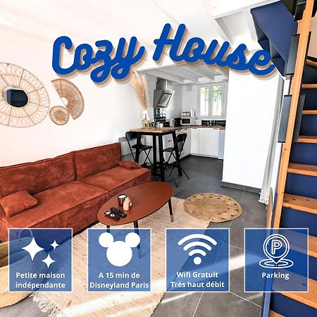 Cozy House - 15 Min Disneyland - 2 Parkings - Fibre Nanteuil-lès-Meaux Esterno foto